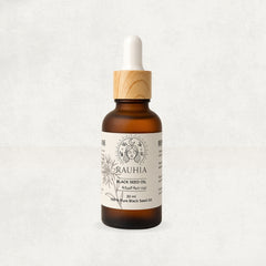 Rauhia Black Seed Oil 30ml bottle for skin rituals