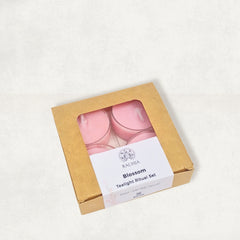 Rauhia Blossom scented tealights with Japanese cherry blossom