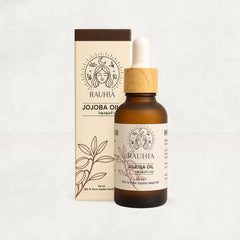 Rauhia Jojoba Oil 30ml bottle for face body and hair